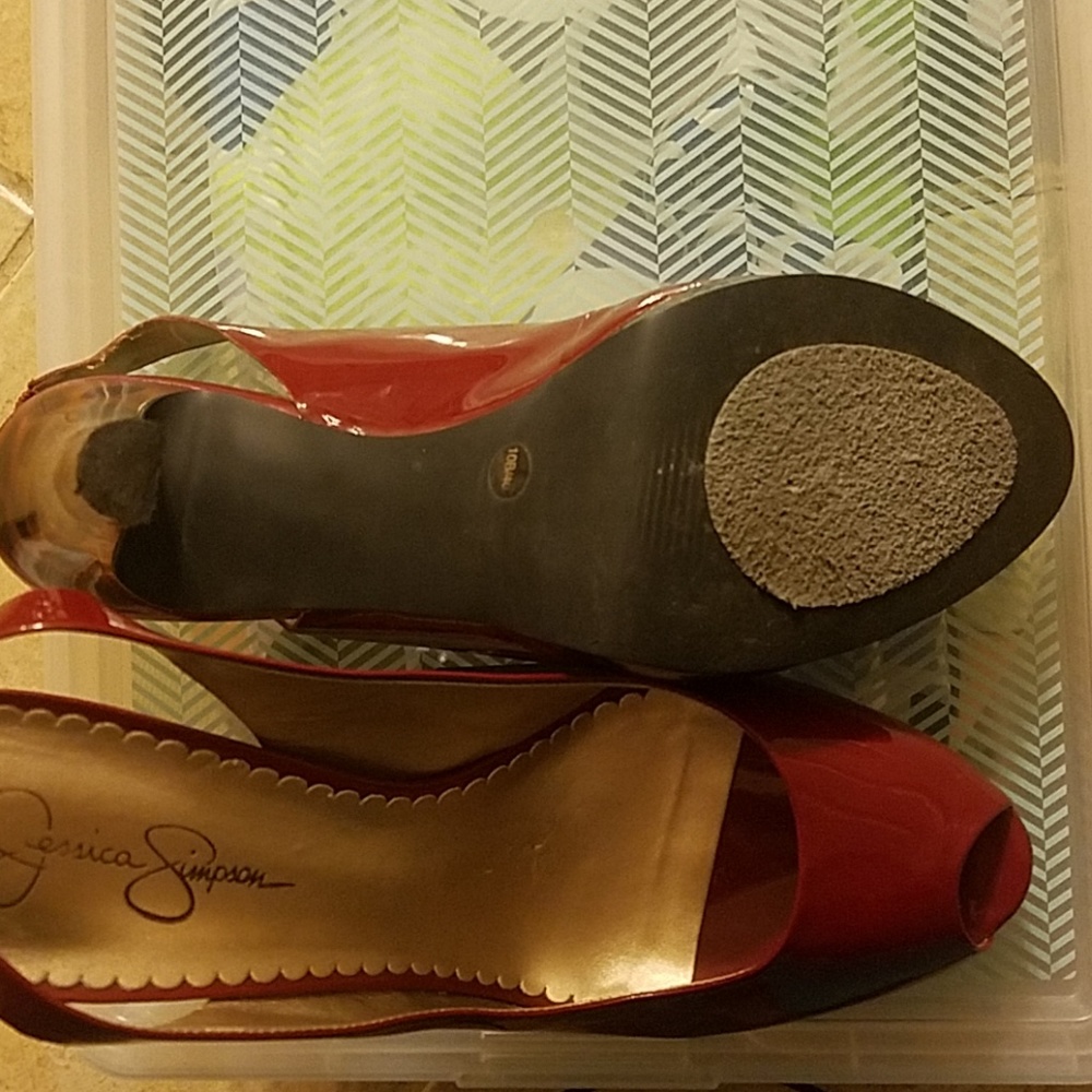 🐞JESSICA SIMPSON PUMPS🐞 - Picture 3 of 4